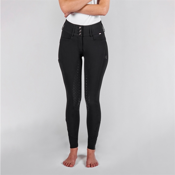 Kingsland KLKimi A-shape midwaist dameridebukser fuldgrip 