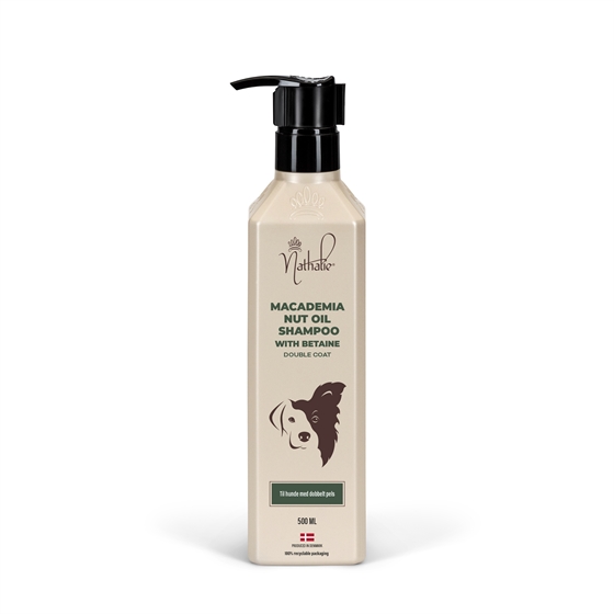 Nathalie Horse Care Macademia Nut Oil Shampoo til hund