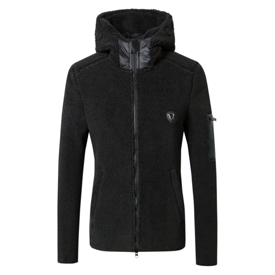 Covalliero Hoody teddy jakke 