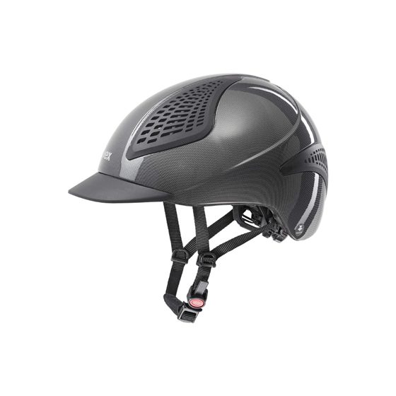 Uvex Exxential II black/silver ridehjelm 