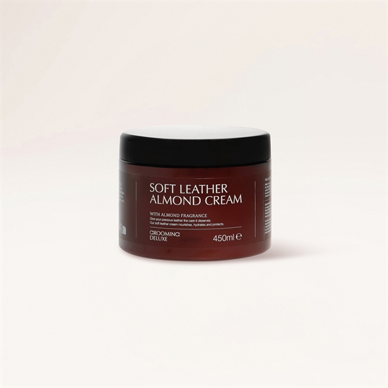 Grooming Deluxe Soft Leather Almond Cream